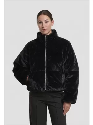 Prošivena ženska jakna URBAN CLASSICS TB7935-00007 CRNA