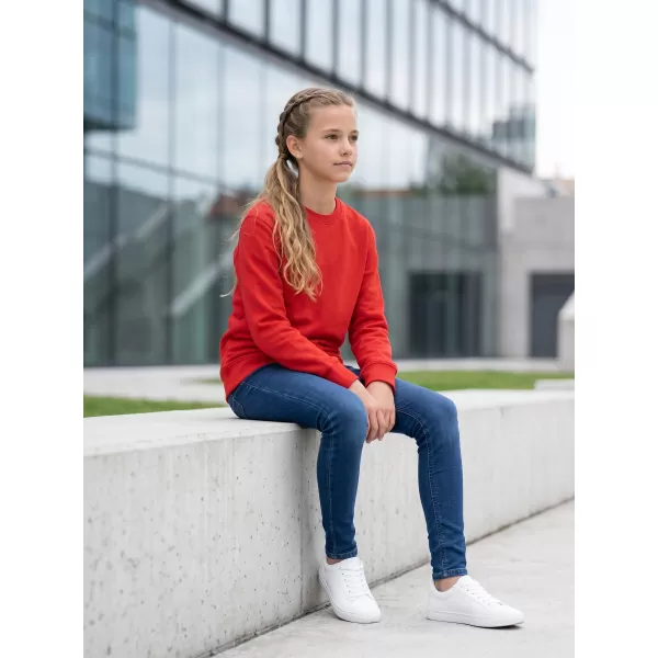  Dječji sweatshirt MALFINI CREW 427 CRVENA 