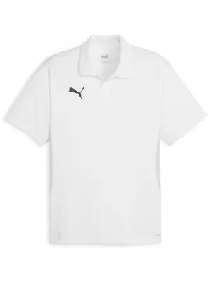 Muška majica s kragnom PUMA TEAMGOAL POLO 658771-04 PUMA BIJELA/CRNA/PERJE SIVA