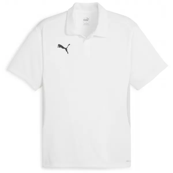  Muška majica s kragnom PUMA TEAMGOAL POLO 658771-04 PUMA BIJELA/CRNA/PERJE SIVA 