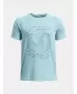 Majica za dječake UNDER ARMOUR UA B TECH GAME DAY SS 1389974-494 PLAVA