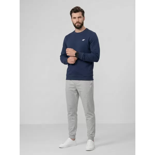  Muški sweatshirt 4F WMM00TSWSM1768 NAVIKE 
