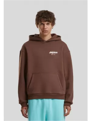 Muški sweatshirt URBAN CLASSICS TB9034-14274 ČOKOLADNO SMEĐA
