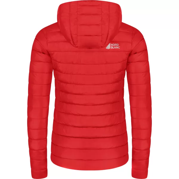  Prošivena ženska jakna NORDBLANC NIMBUS WJL8395 CRVENA 