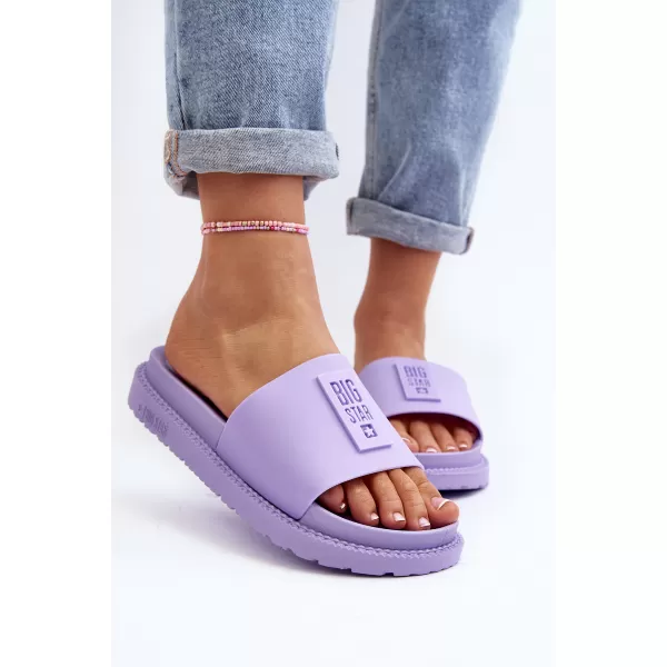  Ženske japanke BIG STAR SHOES LL274426 LJUBIČICA 