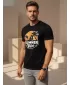 Muška majica kratkih rukava DSTREET NX044R CRNA
