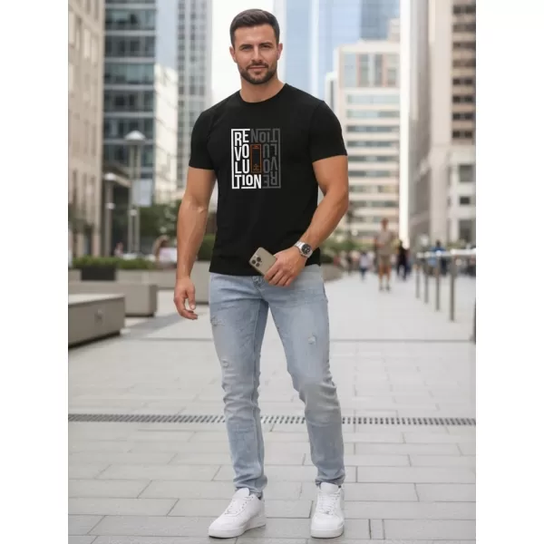  Muška majica kratkih rukava DSTREET NX0143R-BK CRNA 