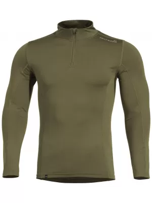 Muška majica kratkih rukava PENTAGON PINDOS 1/2 ZIP SHIRT K11013 MASLINASTO ZELENA
