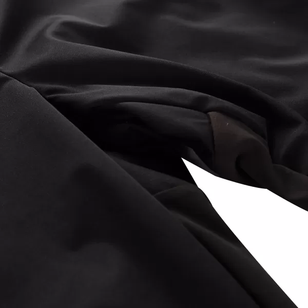  Ženske softshell hlače ALPINE PRO ABARA 2 CRNA 