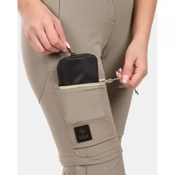  Ženske hlače KILPI HOSIO-W 1L0404KI KAKI 