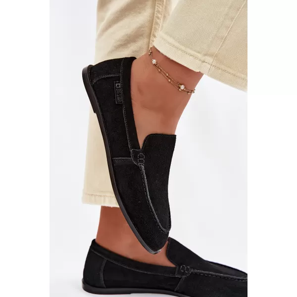 Ženske mokasine BIG STAR SHOES TT274209 CRNA 