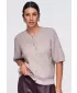 Ženska bluza OMBRE OW-TS-E0091 PRLJAVO RUŽIČASTA