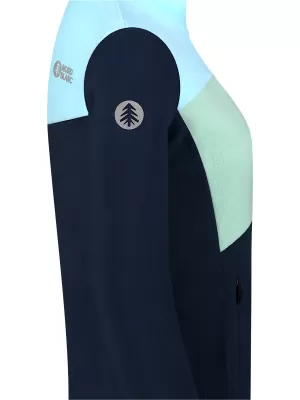 Ženska lagana majica od flisa NORDBLANC BEECH NBSFL8375 PLAVA