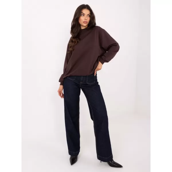  Ženski sweatshirt BASIC FEEL GOOD RV-BL-5185.70P TAMNO SMEĐA 