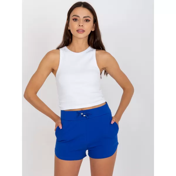  Ženske kratke hlače BASIC FEEL GOOD AP-SN-119.07 TAMNOPLAVA 