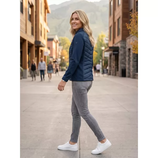  Ženska hibridna jakna MALFINI PREMIUM CROSS 556 TAMNOPLAVA 
