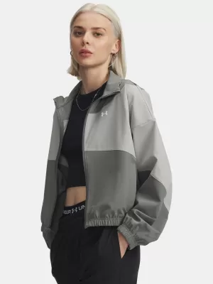 Ženska jakna UNDER ARMOUR RIVAL WOVEN JACKET 1389631-709 BIJELA