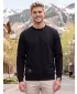 Muški sweatshirt ALTISPORT NP/ALMST43001 CRNI OPAL
