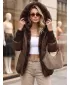 Ženska jakna DSTREET TY5890 SMEĐA