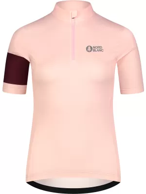 Ženski biciklistički dres NORDBLANC ENTHUSIAST NBSLF8084 RUŽIČASTA