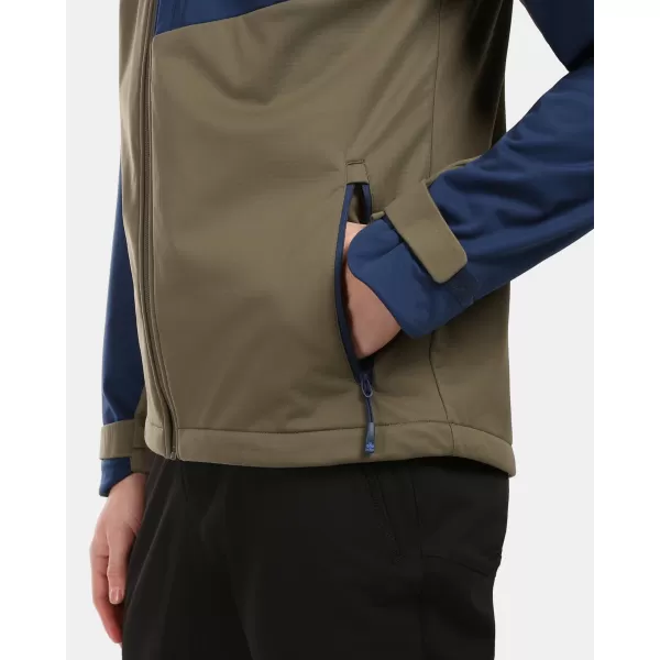  Muška softshell jakna KILPI ONTAVIO-M 1M0112KI KAKI 