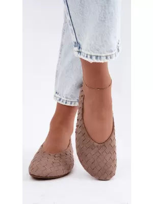 Ženske balerinke BOTO 9867 KAKI