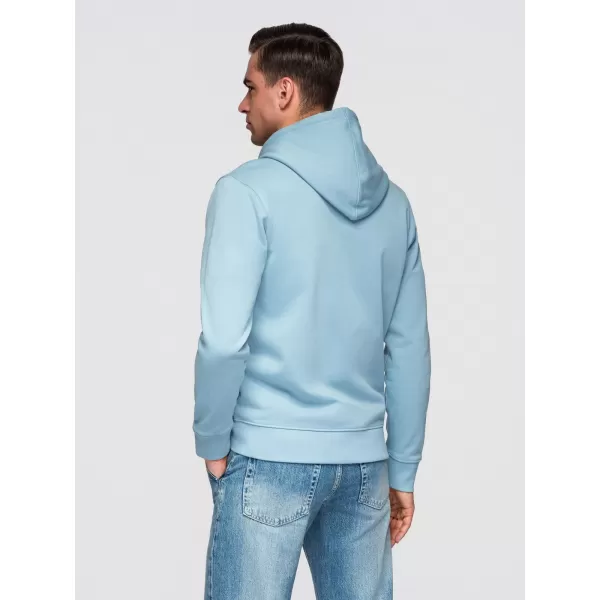  Muški sweatshirt OMBRE OM-SSBZ-0272 PLAVA 