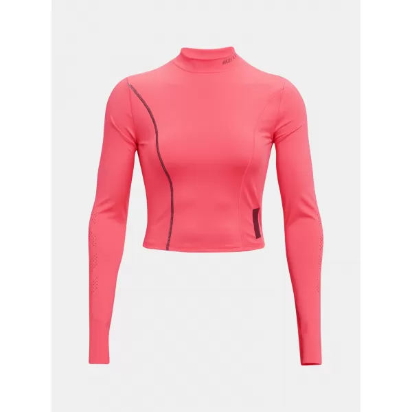  Ženska majica kratkih rukava UNDER ARMOUR UA RUN ANYWHERE LASER LS 1365641-819 RUŽIČASTA 