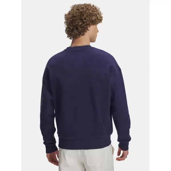 Muški sweatshirt UNDER ARMOUR ICON REV TERRY CREW 6003942-403 PLAVA 