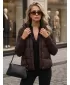 Ženska jakna DSTREET TY5931 SMEĐA