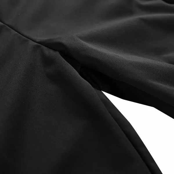  Dječje softshell hlače ALPINE PRO ABARO 2 CRNA 