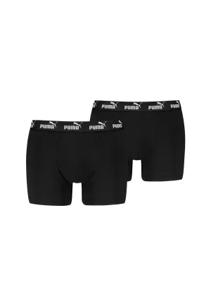 Muške bokserice PUMA ELEMENTS MEN BASIC BOXERS 2P 93875309 CRNA