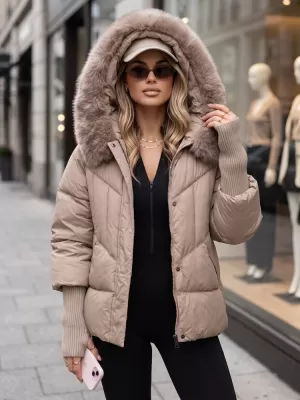 Ženska jakna DSTREET TY5740 BEŽ