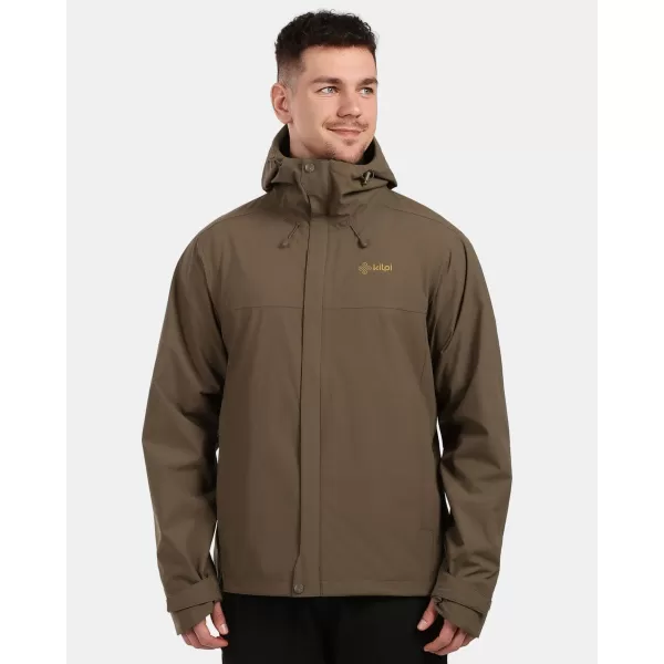  Muška hardshell jakna KILPI MONTANA-M 1M0102KI KAKI 