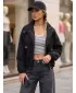 Ženska jakna DSTREET TY6023 CRNA