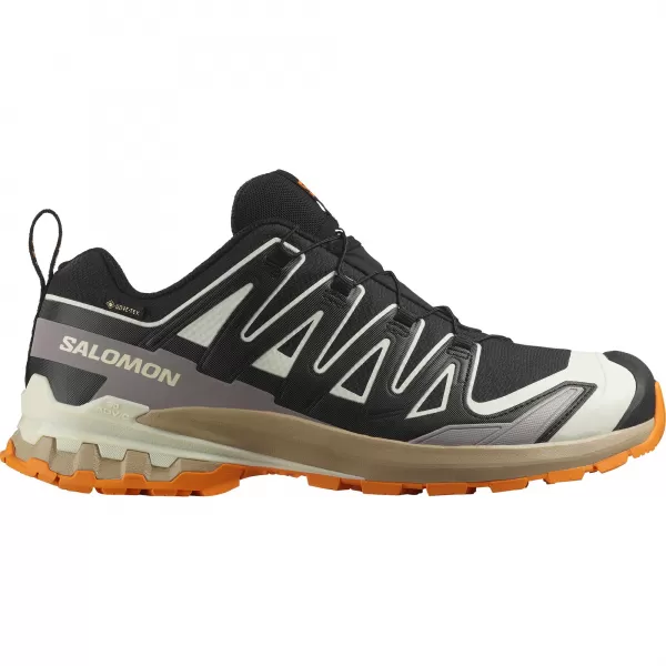  Muške cipele SALOMON XA PRO 3D V9 GORE-TEX L47881900 CRNI/LED OD VANILIJE/KURKUMA 