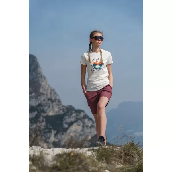  Ženska majica kratkih rukava NORDBLANC STARLIGHT NBSLT8176 BIJELA 