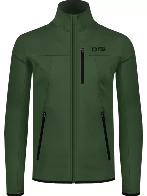Muški powerfleece duks NORDBLANC MORASS NBSFM8335 ZELENA