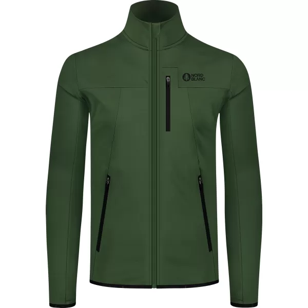  Muški powerfleece duks NORDBLANC MORASS NBSFM8335 ZELENA 