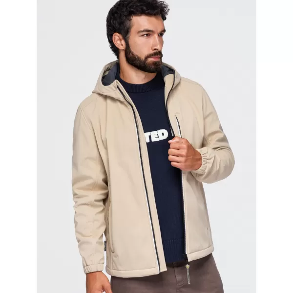  Muška softshell jakna OMBRE OM-JANP-0292 PIJESAK 