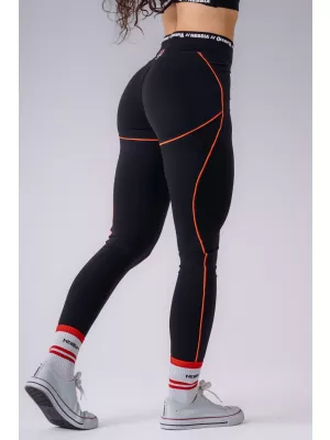 Ženske tajice NEBBIA OLYMPIA HIGH-WAIST 935 CRNA