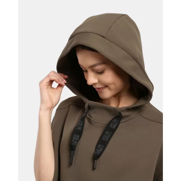  Ženski sweatshirt KILPI DIAN-W 1L0210KI KAKI 