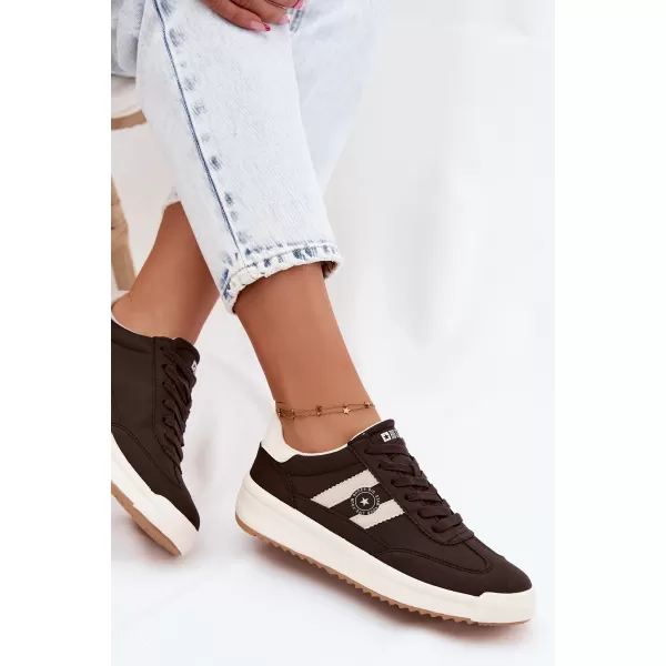  Ženske tenisice BIG STAR SHOES UU274024 SMEĐA/BEŽ 