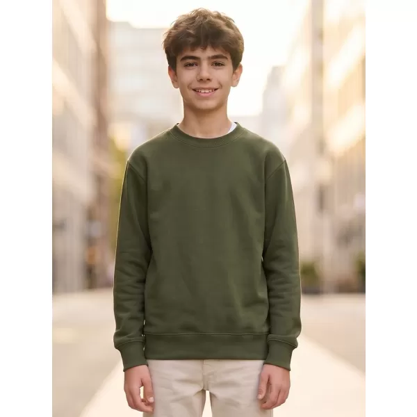  Dječji sweatshirt MALFINI CREW 427 VOJNOG 