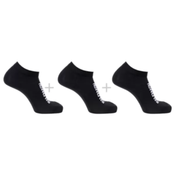  Čarape SALOMON EVERYDAY LITE LOW 3-PACK LC2912000 CRNA 