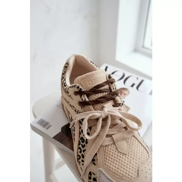  Ženske tenisice BIG STAR SHOES TT274549 BEŽ 