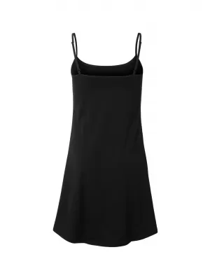 Haljina za djevojku URBAN CLASSICS UCK6877-00007 CRNA