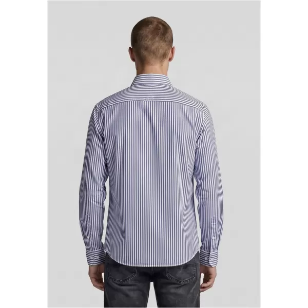  Muška košulja URBAN CLASSICS TB8597-03326 PLAVO/BIJELO 