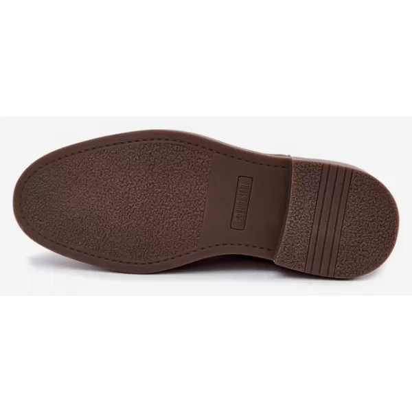  Muške cipele BIG STAR SHOES UU174277 SMEĐE/BEŽ SJENE 