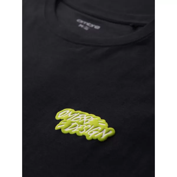  Muška majica kratkih rukava OMBRE OM-TSPT-0288 CRNA 